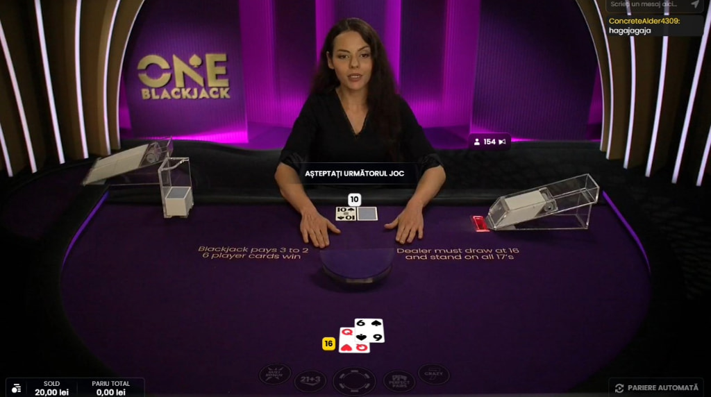 One Blackjack de la Pragmatic Play