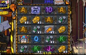 Screenshot from the New Outsourced 2 Slot by Nolimit City