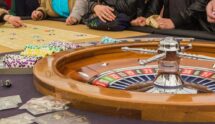 People playing roulette