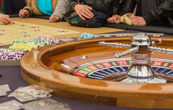 People playing roulette