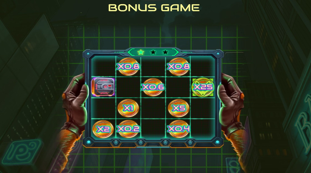 Screenshot della funzione bonus su Redtail Robber Cash Vault Heist