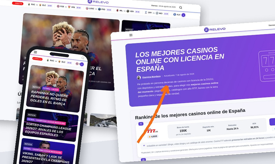 The Homepage of Relevo.com