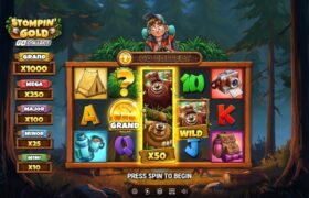 Screenshot della nuova slot Stompin’ Gold di Play’n GO