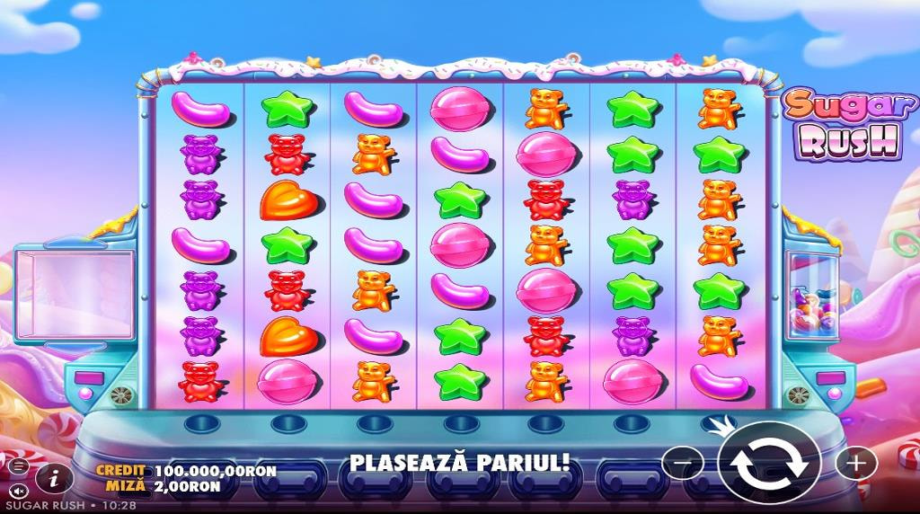 Slotul Sugar Rush de la Pragmatic Play