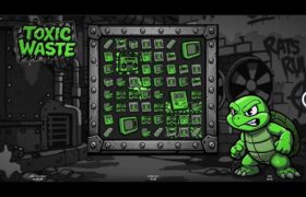 Screenshot from the New Toxic Waste Slot by Jinx Gaming