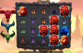 Screenshot from the Triple Beasts of Fortune slot by Play'n GO