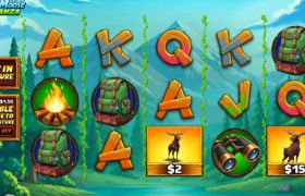 Screenshot from the Wild Moose Bonanza Slot by Skywind Group
