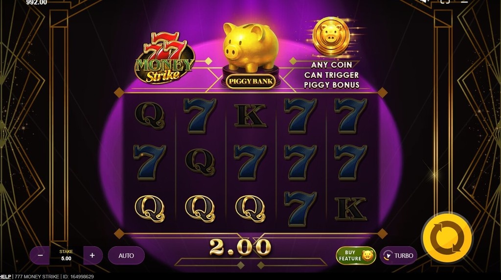 Screenshot from the New 777 Money Strike Slot by Red Tiger