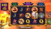 Screenshot van de nieuwe Almighty Mustang Express 2 slot van Blueprint Gaming