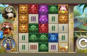 Screenshot della nuova slot Bamboo Pandits di ELK Studios