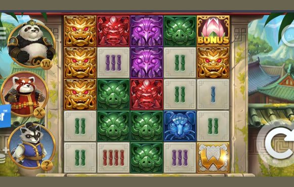 Screenshot della nuova slot Bamboo Pandits di ELK Studios