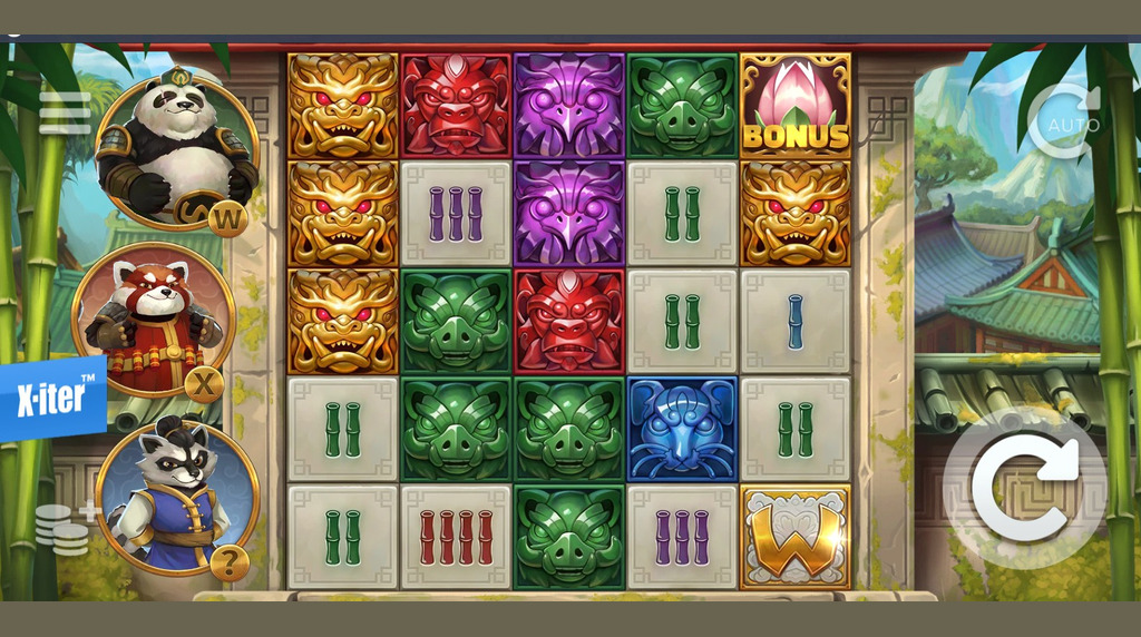 Screenshot della nuova slot Bamboo Pandits di ELK Studios