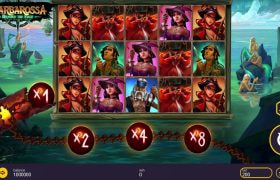 Screenshot della nuova slot Barbarossa Beyond the Edge di Peter & Sons