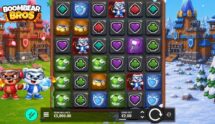 Screenshot della slot Boombear Bros di Bullshark Games
