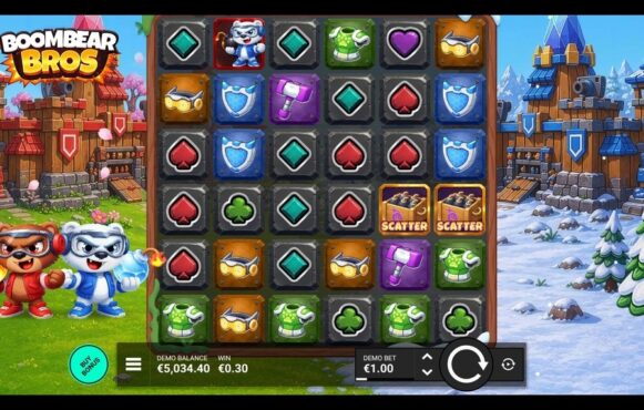 Screenshot from the New Boombear Bros Game by Bullshark Games