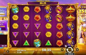 Screenshot from the New Gates of Olympus 2500 Game by Pragmatic Play
