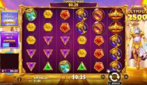Screenshot from the New Gates of Olympus 2500 Game by Pragmatic Play