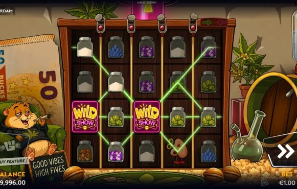 Screenshot fra den Nye Hamsterdam Slot af Wicked Games