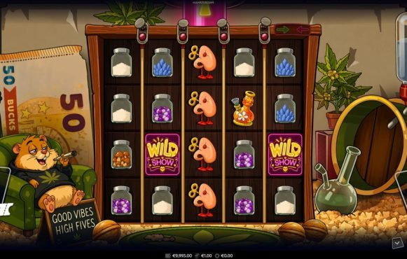 Screenshot van de nieuwe Hamsterdam slot van Wicked Games