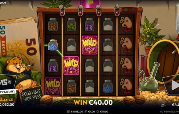Screenshot from the New Hamsterdam Slot by Wicked Games