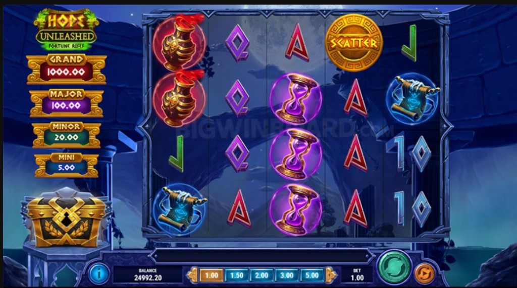Hope Unleashed Fortune Rises with four jackpot prizes