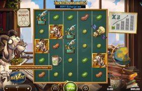 Screenshot from the New Jack and the Beanstalk 2 slot by NetEnt