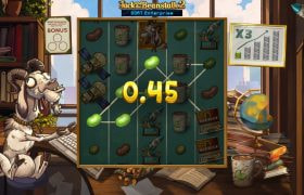 Screenshot fra den Nye Jack and the Beantstalk 2 Slot af NetEnt