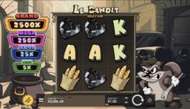 Screenshot from the New Le Bandit Hold & Win Slot by Hacksaw Gaming