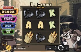 Screenshot from the New Le Bandit Hold & Win Slot by Hacksaw Gaming