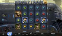 Screenshot from the New Money Train 5 Slot by Relax Gaming
