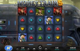 Screenshot della nuova slot Money Train 5 di Relax Gaming