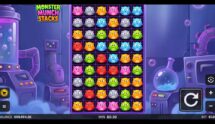 Screenshot from the New Monster Munch Stacks Game by Backseat Gaming