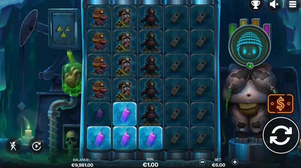 Screenshot from the New Nuukd Slot by Shady Lady