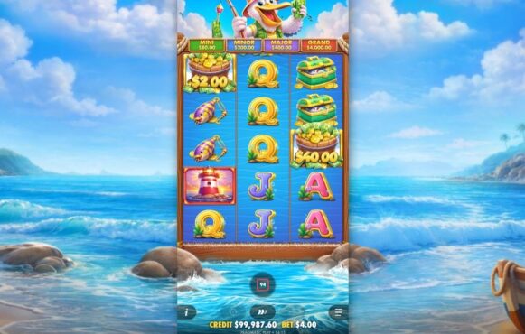 Screenshot from the New Pelican Payday Slot by Pragmatic Play