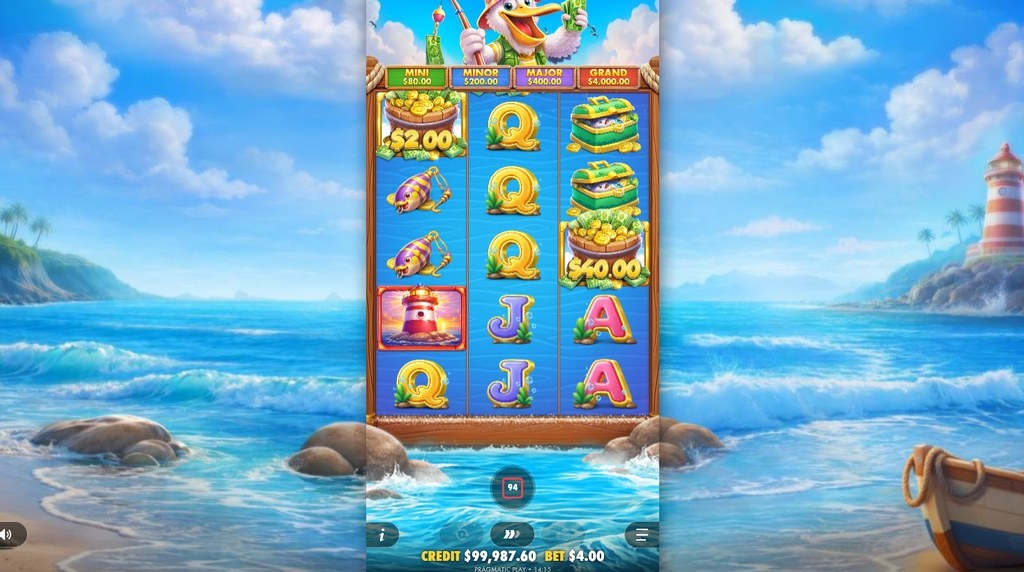 Screenshot from the New Pelican Payday Slot by Pragmatic Play