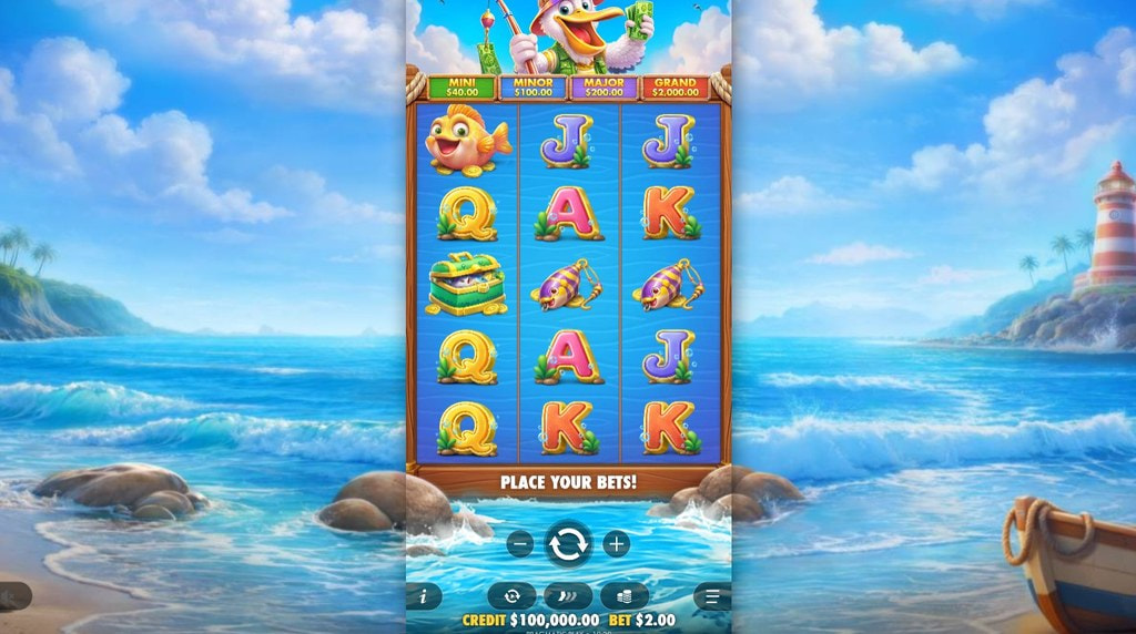 Screenshot della nuova slot Pelican Payday di Pragmatic Play