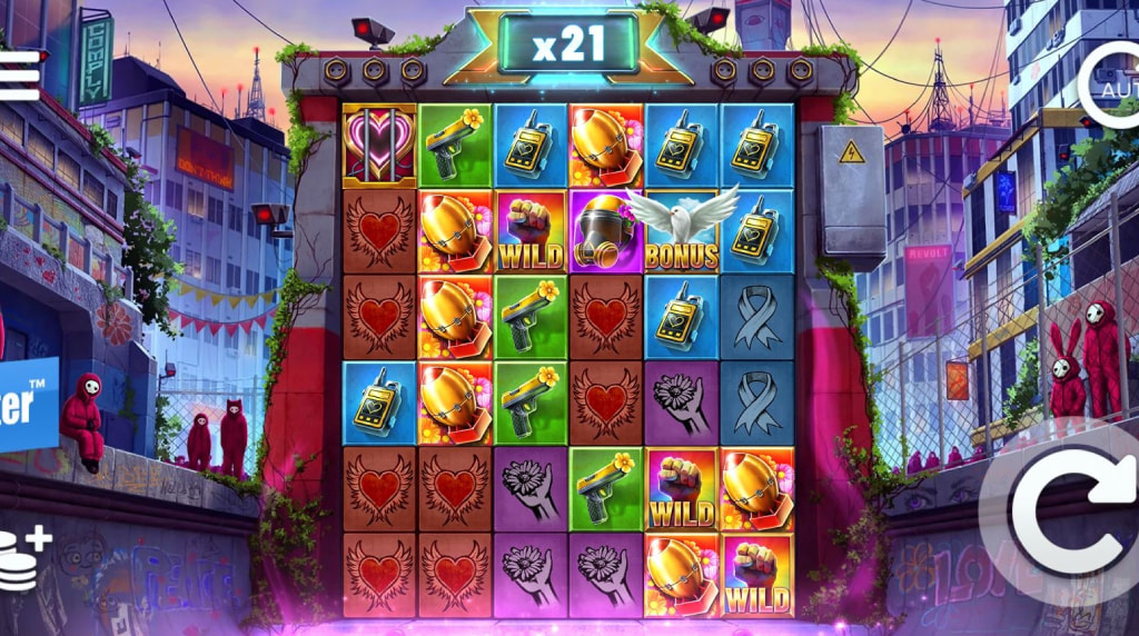 Screenshot van de nieuwe Propaganda 2 slot van Elk Studios