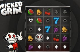 Screenshot from the Wicked Grin slot by Hacksaw Gaming