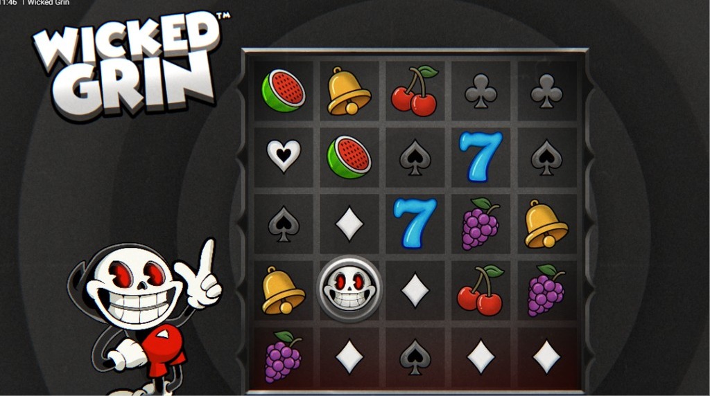 Screenshot from the Wicked Grin slot by Hacksaw Gaming