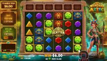 Screenshot fra den nye Wonders of Aztec slot af Pragmatic Play