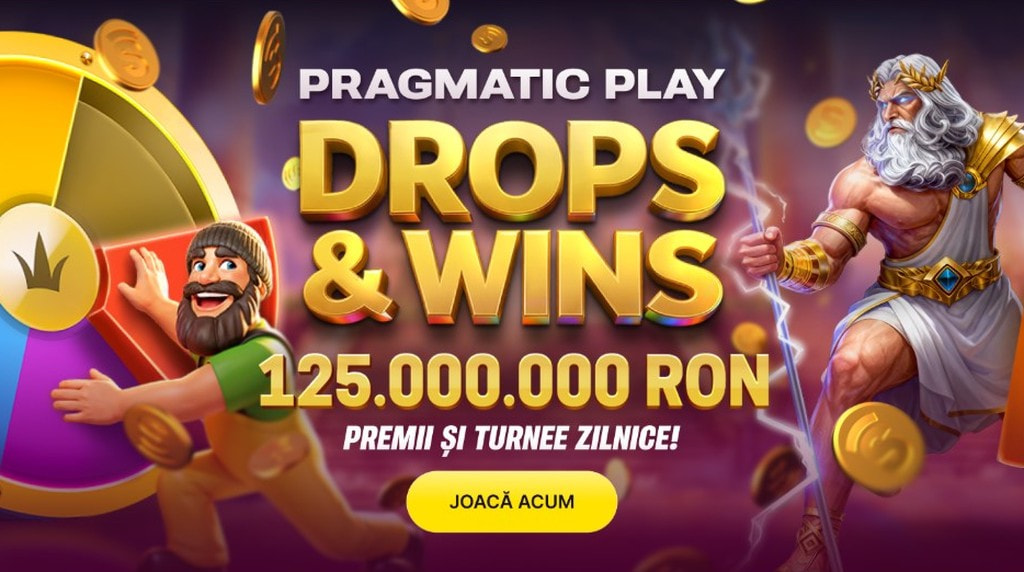 Bannerul promoției Drops & Wins
