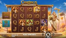 Screenshot from the New Chronos Sands of Eternity Slot by Pragmatic Play