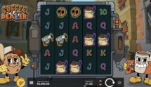 Screenshot from the new Coffee Dealer slot by Hacksaw Gaming