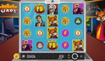 Screenshot from the New Corporation Wars Slot by Kitsune Studios