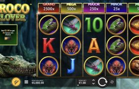 Screenshot from the New Croco Clover Slot by Hacksaw Gaming