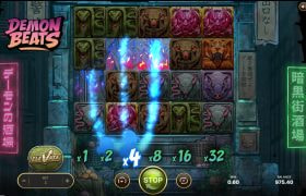 Screenshot fra den Nye Demon Beats Slot af NetEnt