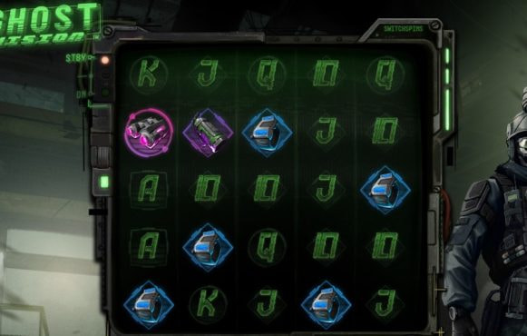 Screenshot from the new Ghost Vision slot by Hacksaw Gaming