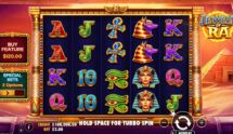 Screenshot di Jewels of Ra di Pragmatic Play