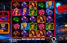 Screenshot della nuova slot Killer Night di Pragmatic Play