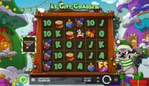 Screenshot di Le Gift Grabber di Hacksaw Gaming